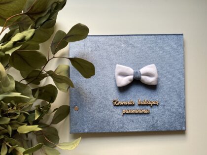 Palinkėjimų Knyga Krikštynoms "Leonardas"