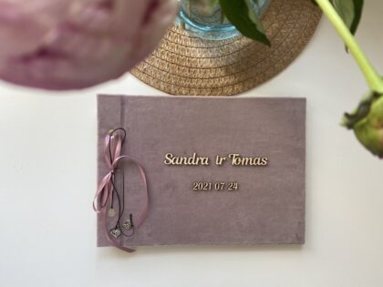 Palinkėjimų Knyga Vestuvėms "Sandra"