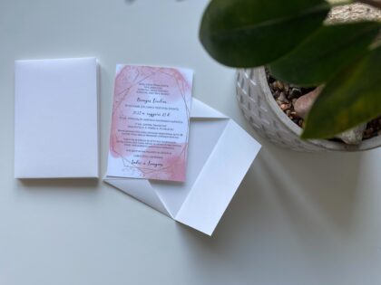 Kvietimai Vestuvėms "Indrė"