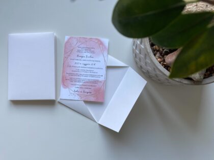 Kvietimai Vestuvėms "Indrė"