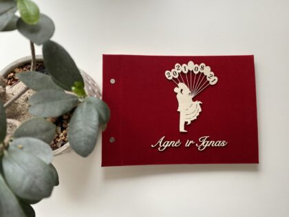 Palinkėjimų Knyga Vestuvėms "Agnė"