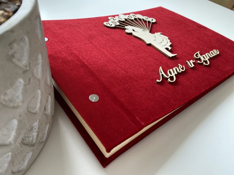 Palinkėjimų Knyga Vestuvėms "Agnė" - Image 3