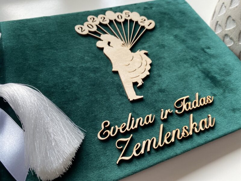 Palinkėjimų Knyga Vestuvėms "Kristina II" - Image 2