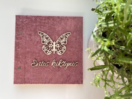 Palinkėjimų Knyga Krikštynoms “Evita”