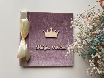 Palinkėjimų Knyga Krikštynoms “Milėja”