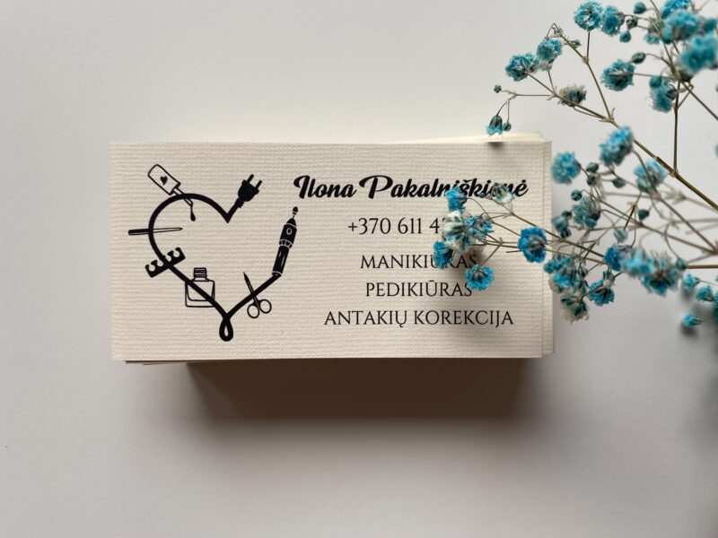 Vizitinė Kortelė Ilona
