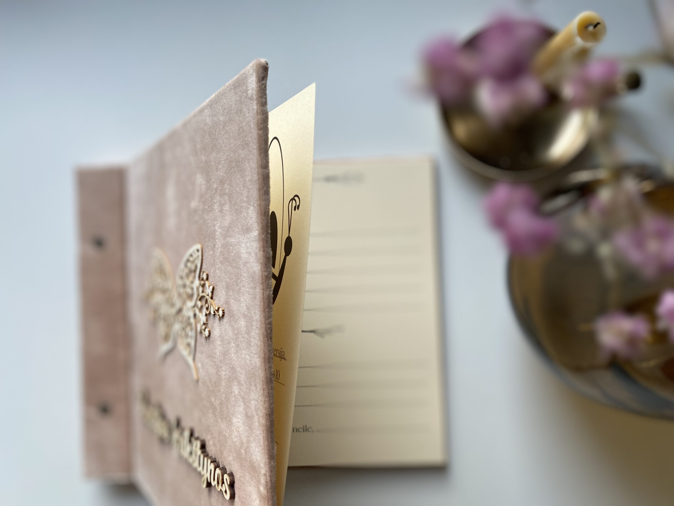 Palinkėjimų Knyga Krikštynoms "Amelija" - Image 3