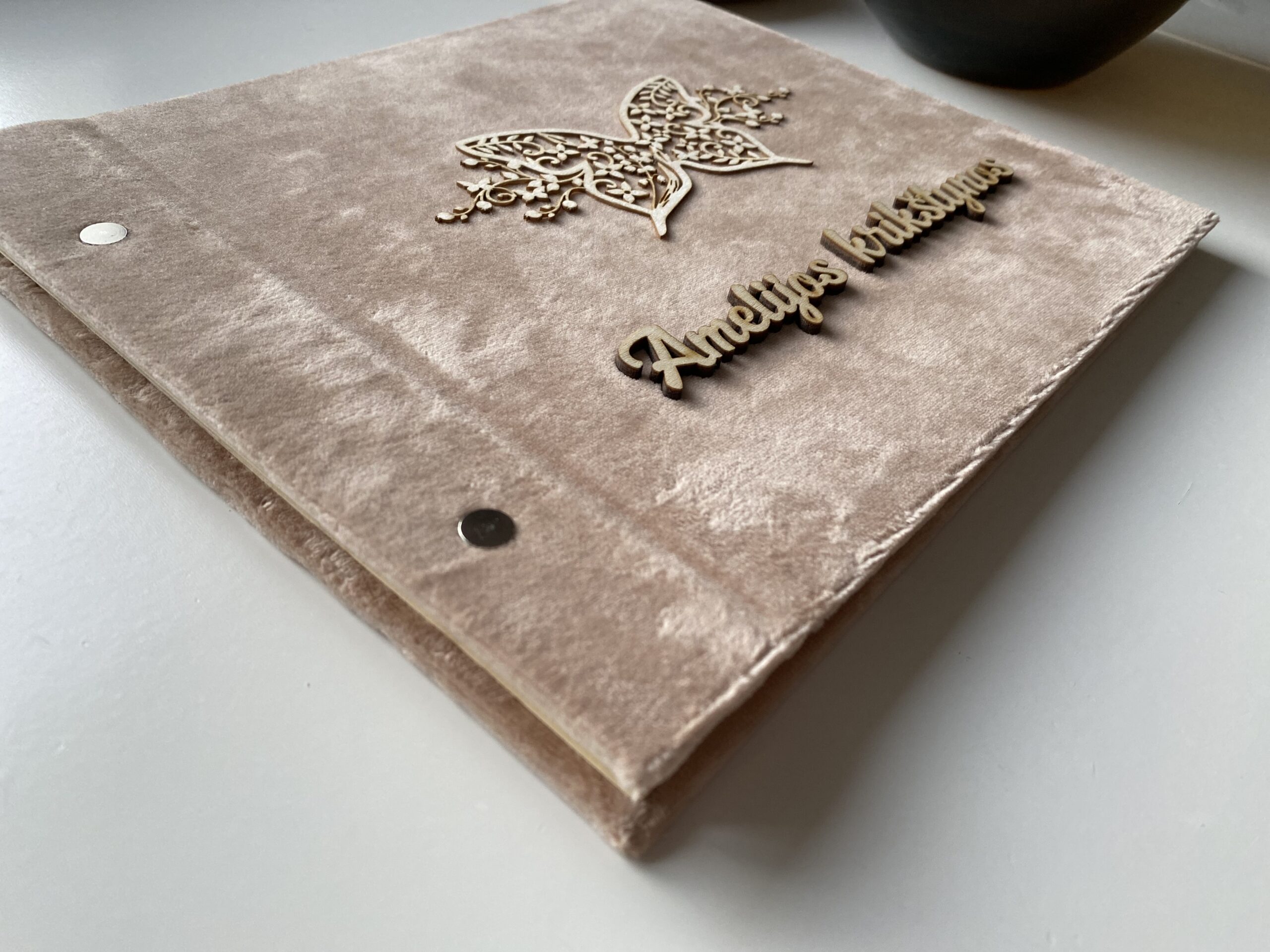 Palinkėjimų Knyga Krikštynoms "Amelija" - Image 4