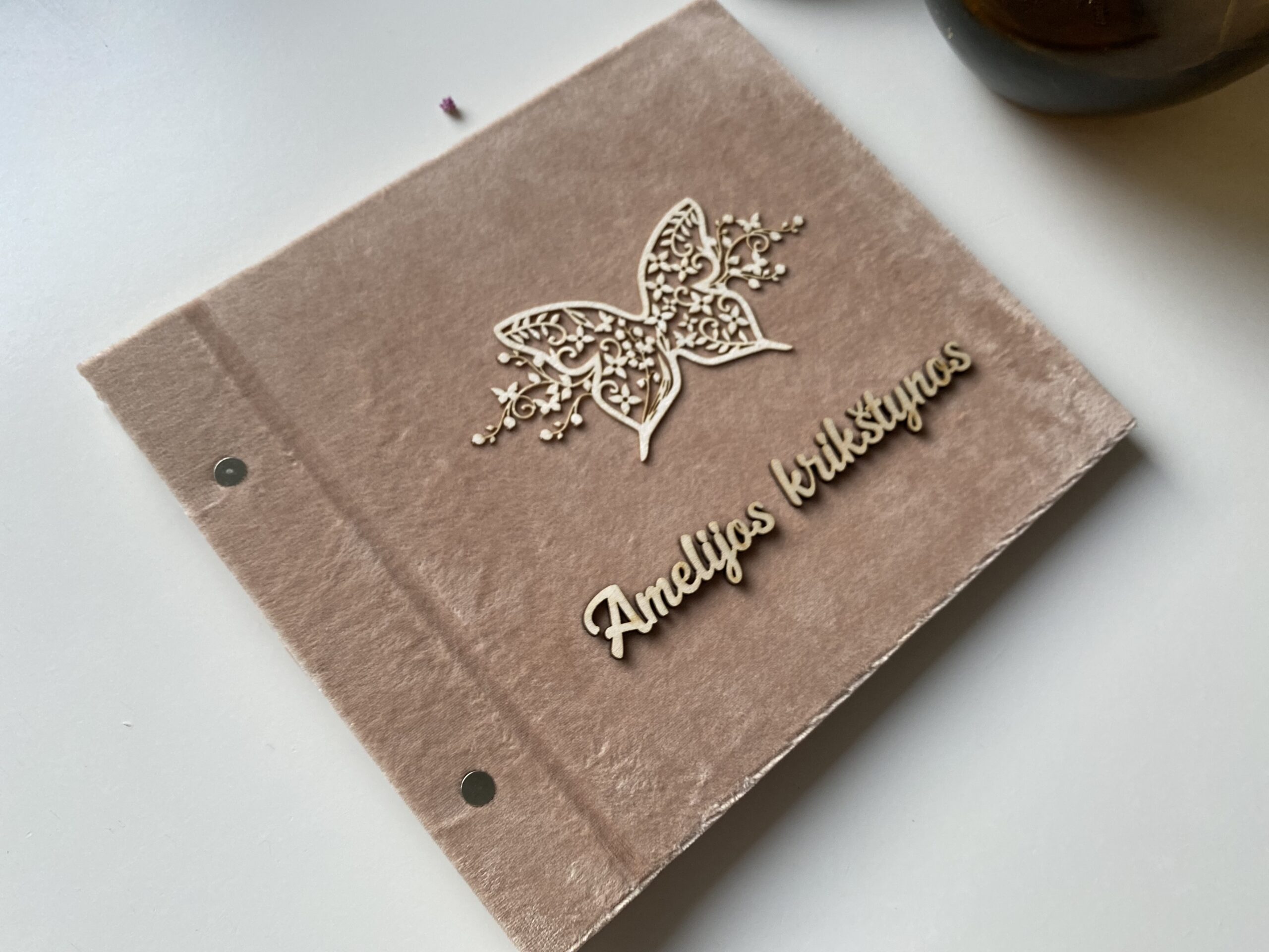 Palinkėjimų Knyga Krikštynoms "Amelija" - Image 5