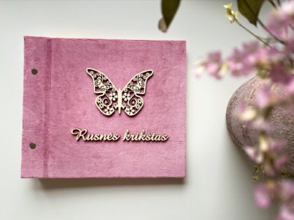 Palinkėjimų Knyga Krikštynoms "Rusnė"