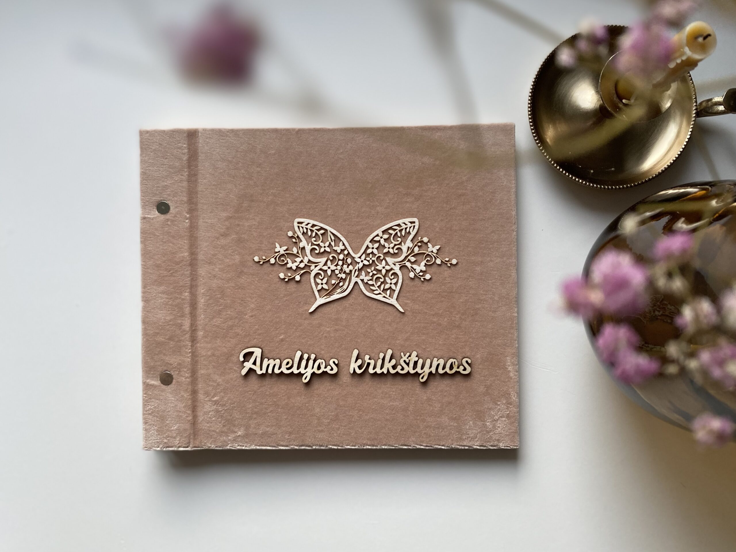 Palinkėjimų Knyga Krikštynoms "Amelija"