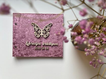 Palinkėjimų Knyga Krikštynoms “Lukrecija”