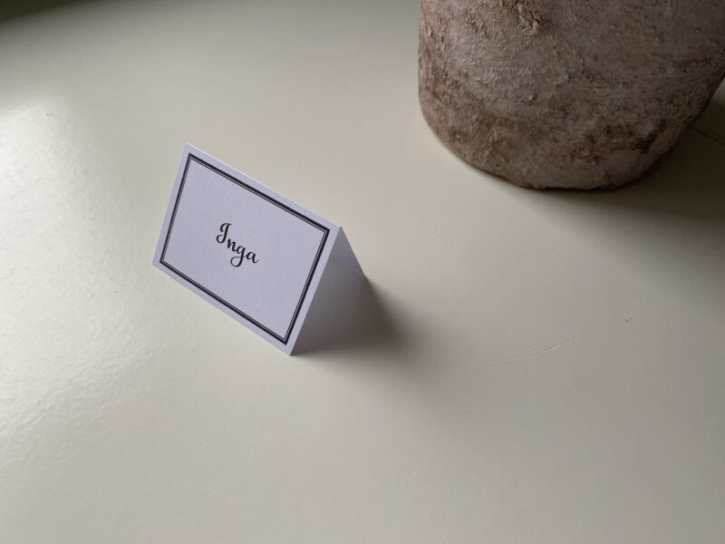 Stalo Kortelė Su Rėmeliu - Image 3