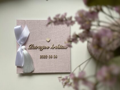 Palinkėjimų Knyga Krikštynoms "Patricija"