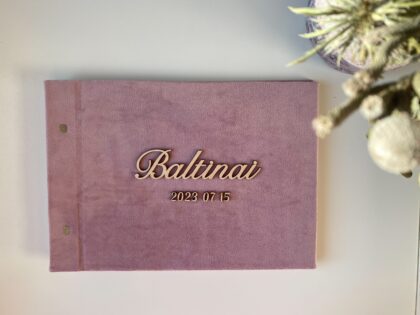 Mano Palinkėjimų Knyga - Soft Veliūras