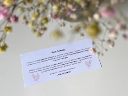 Kortelė Su Sveikinimu Pinigų Vokeliui