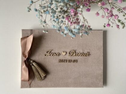 Palinkėjimų Knyga Vestuvėms "Liepa"