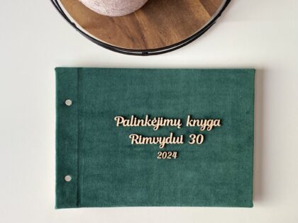 Palinkėjimų Knyga Jubiliejui "Rimvydas"
