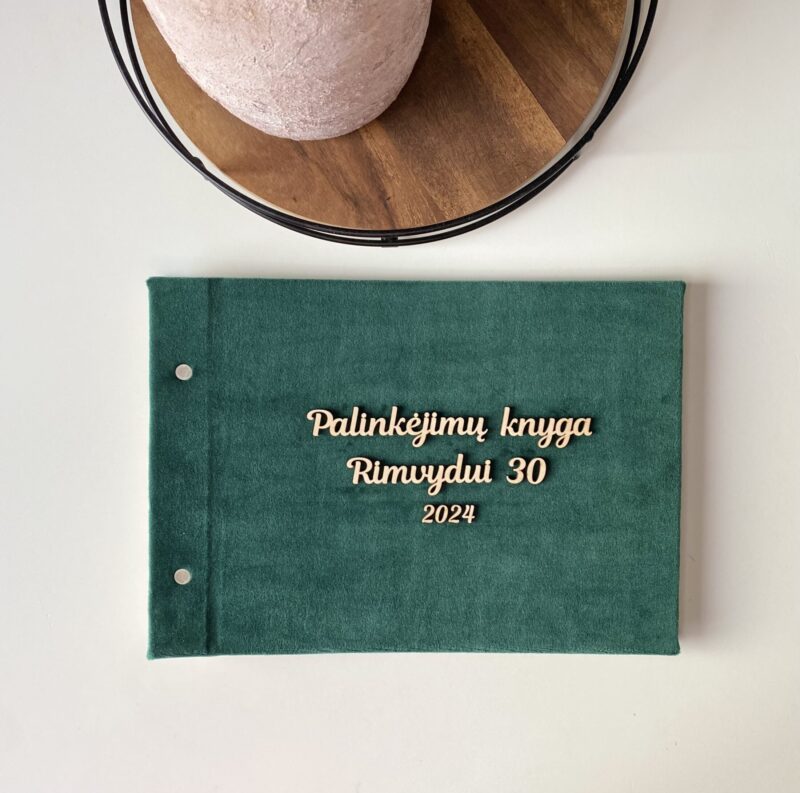 Palinkėjimų Knyga Jubiliejui "Rimvydas"