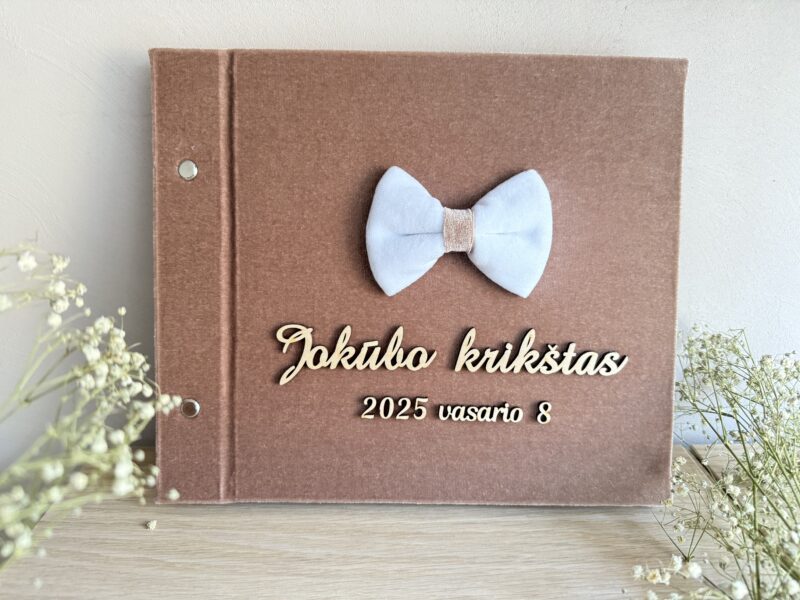 Palinkėjimų Knyga Krikštynoms "Leonardas" - Image 4