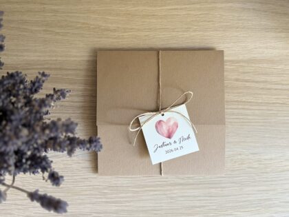 Kvietimai Vestuvėms "Meilės Kupina Širdis"