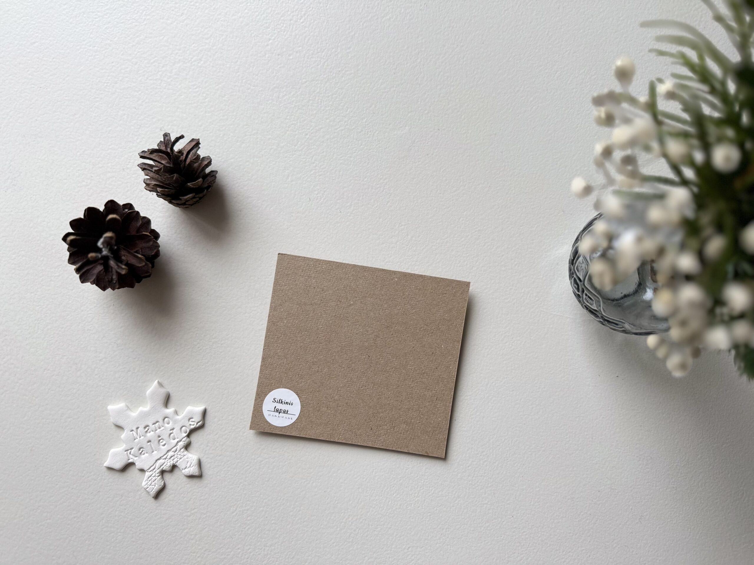 Kortelė / Atvirukas "Žalioji Kalėdų Eglutė" - Image 3