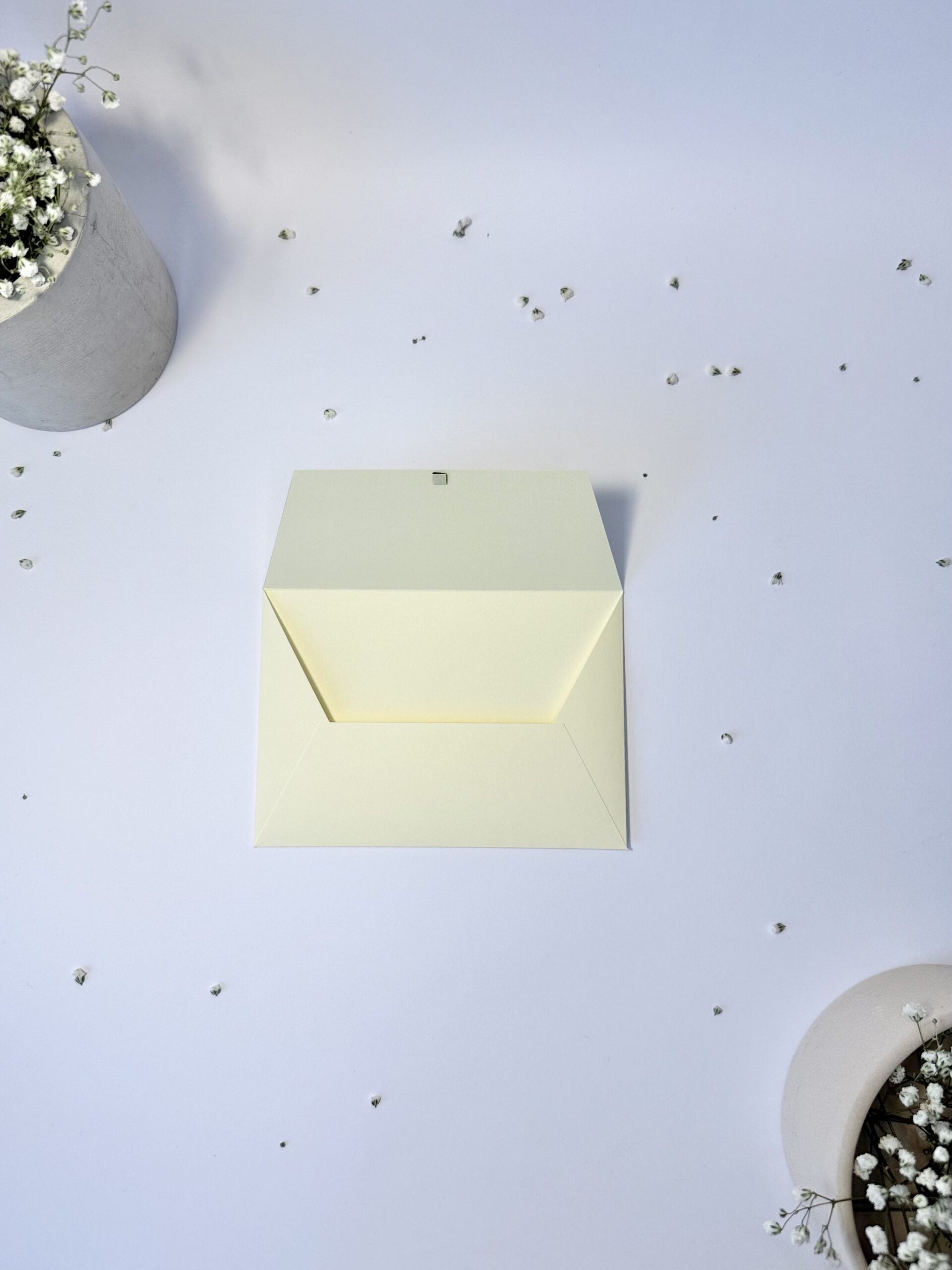 Rankų Darbo Popierinis Vokas "Žinutė" - Image 2